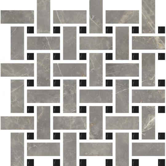 mozaika elegantny dekor dlazba siva mramorova vzor dlazdica art deco styl obciansky byt kupelna restauracia kuchyna jedalen hotel lameridiana interierovy design.jpg